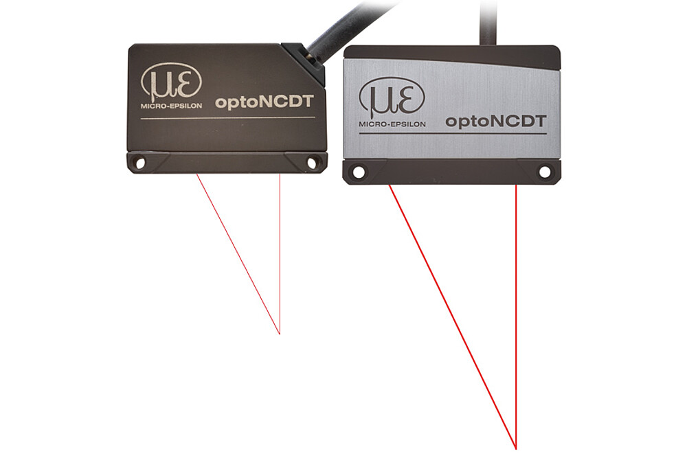 optoNCDT 1220 and optoNCDT 1900 laser sensors