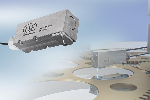Reliable inline wafer measurement with a 90° sensor