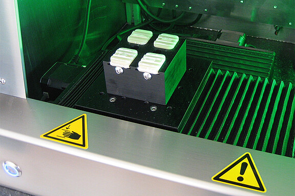 Confocal measurement of dental samples 