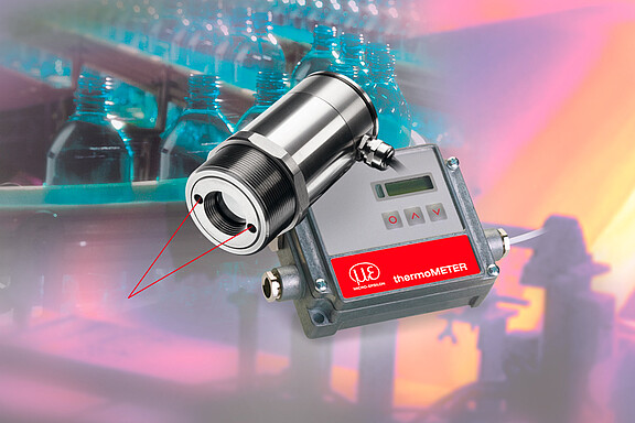 Pyrometer with laser sighting thermoMETER CTLaser