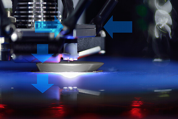 Application of sensors in additive manufacturing 