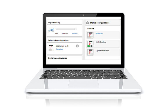Web interface with comprehensive features
