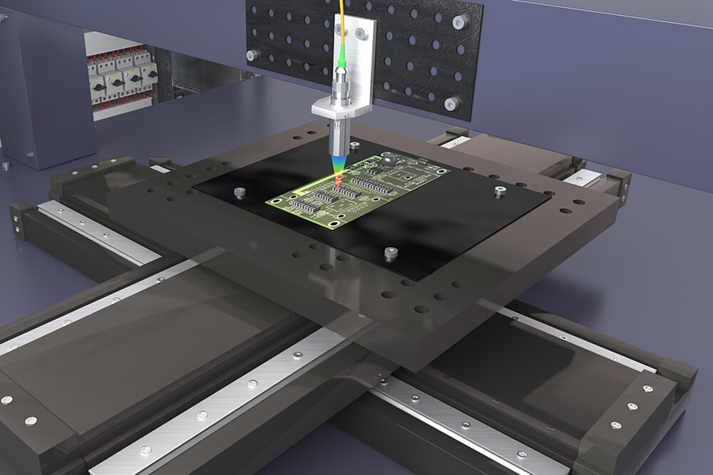 IFD2411 application for coordinate measurement