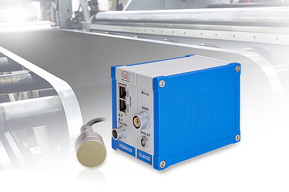 One-sided thickness measurement of electrode coatings