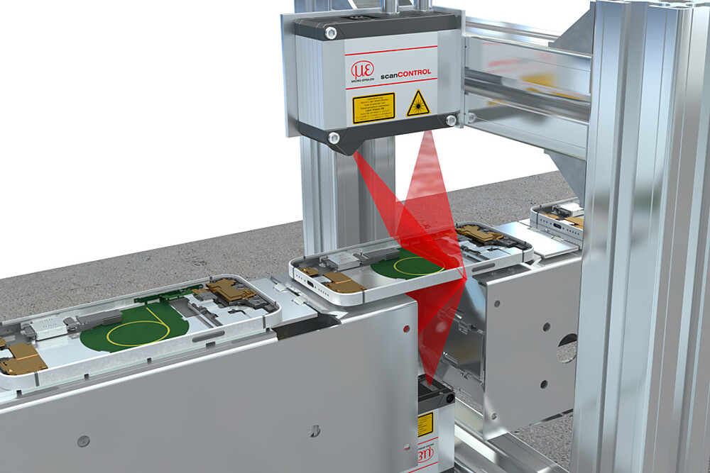 Thickness measurement of smartphone carrier plates