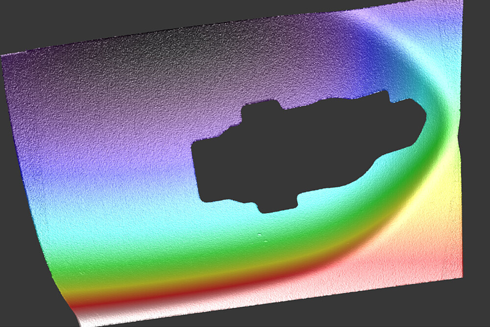 Defect detection on car body components