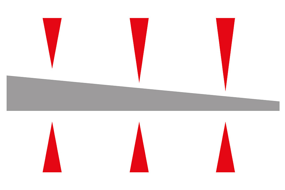 Wedge & crown bow