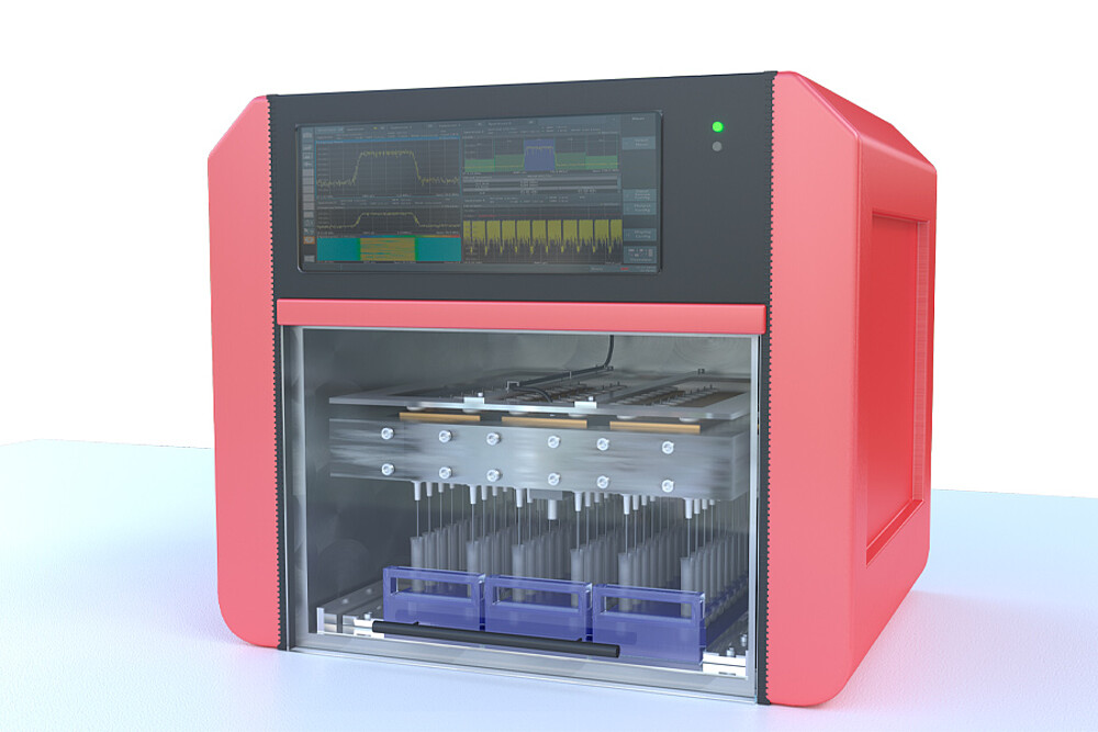 Temperature measurement of samples in DNA analyzers with thermoMETER FI
