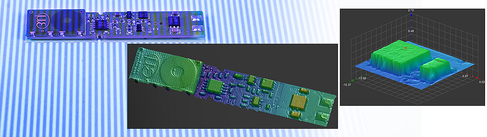 3D sensors, ideal for precise measurements 
