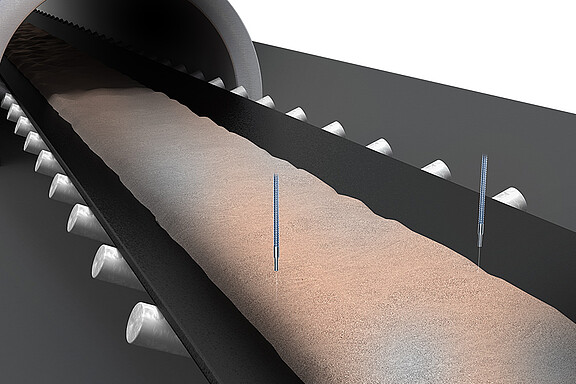 Color measurement of cement powder