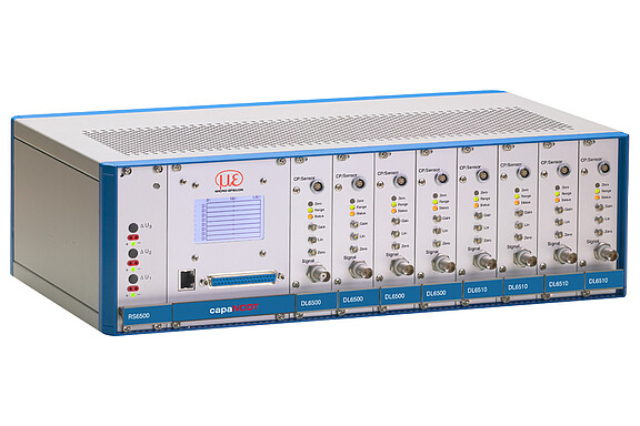 Capacitive controller capaNCDT6500