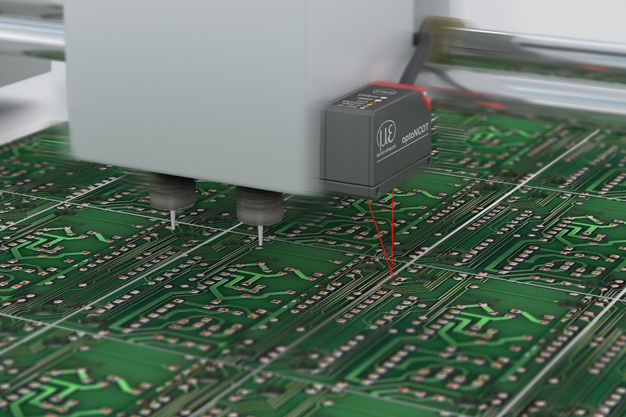 High-resolution fine positioning when printing PCBs
