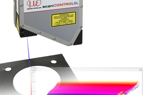 Inline burr measurement sheet metal edges body shop