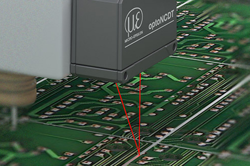 Measuring scribe lines on PCB panels