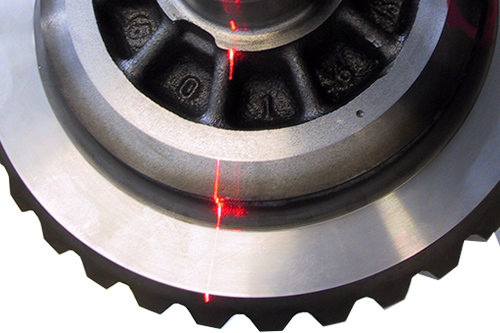 Measurement and testing profile of the weld 